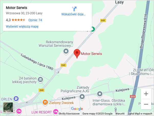 Sklep motoryzacyjny z częściami samochodowymi kraśnik